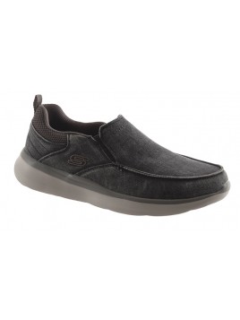 Mocasín Lona Gris Tallas Grandes 0025SK