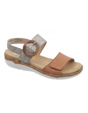 Sandalia Sport Cuero Piel Tallas Grandes V12RZ
