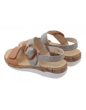 Sandalia Sport Cuero Piel Tallas Grandes V12RZ