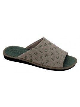 Zapatilla Abierta Verde Tallas Grandes 375GZ