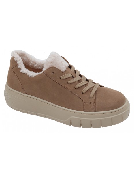 Sneakers Taupe Nobuk Tallas Grandes 221GA