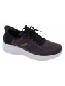 Deportivo Slip In Gris-Negro Tallas Grandes SK37