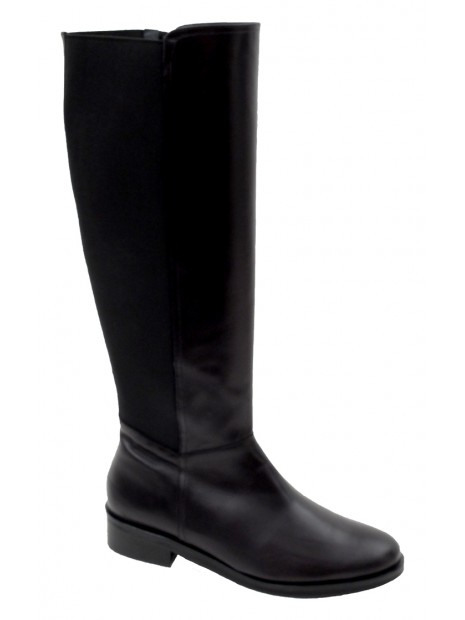 Bota Negro Piel Tallas Grandes 6872D