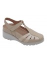 Sandalia Beige Piel Tallas Pequeñas 0663PPS