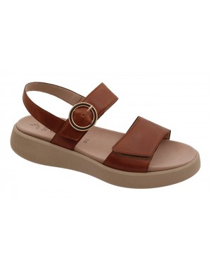 Sandalia Sport Marrón Piel Tallas Grandes 863GA
