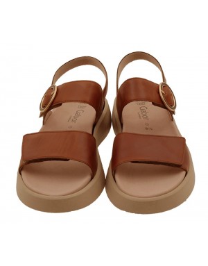 Sandalia Sport Marrón Piel Tallas Grandes 863GA