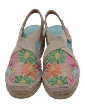Alpargata Multicolor Tallas Pequeñas 01PTP