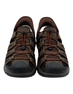 Sandalia Slip-In Chocolate Tallas Grandes SK45