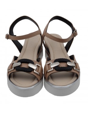 Sandalia Sport Bicolor Piel Tallas Pequeñas 7530PD