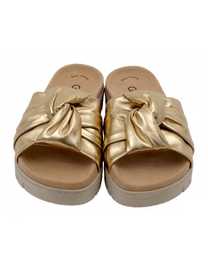 Mule Oro Piel Tallas Grandes 746GA