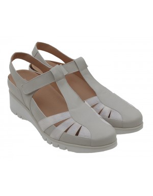 Sandalia Perla Piel Tallas Grandes 0663PS