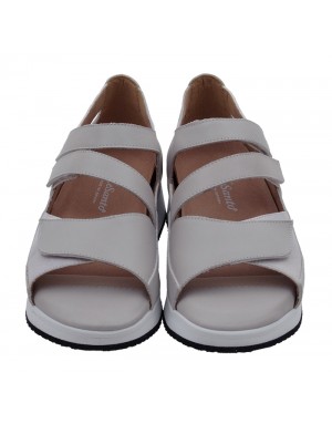 copy of Sandalia Negra Piel Tallas Grandes 0430PS