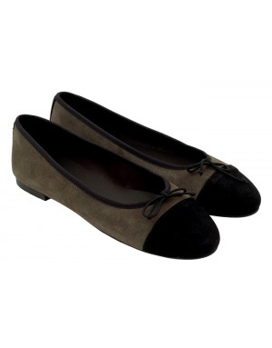 copy of Manoletina Negra Piel Tallas Grandes 1007DI