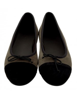 copy of Manoletina Negra Piel Tallas Grandes 1007DI