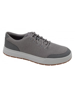 Sneakers Gris Claro Textil-Piel Tallas Grandes A558TI