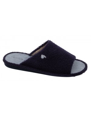 Zapatilla Azul Marino Rizo Tallas Grandes 378GA