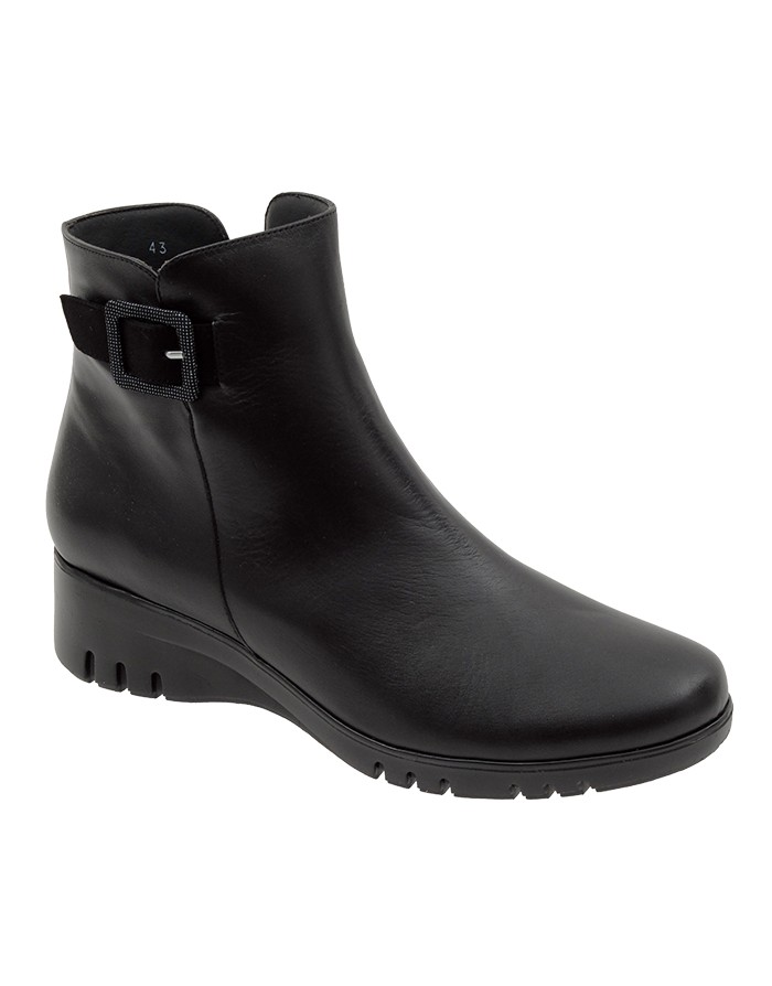 Botín Sport Negro Piel Tallas Grandes 5908PS