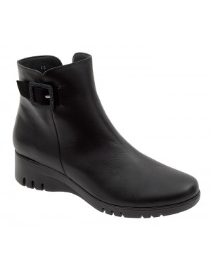 Botín Sport Negro Piel Tallas Grandes 5908PS