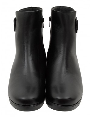 Botín Sport Negro Piel Tallas Grandes 5908PS