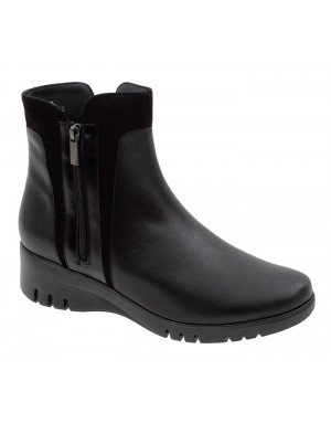Botín Sport Negro Piel Tallas Grandes 5905PS