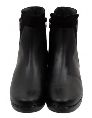 Botín Sport Negro Piel Tallas Grandes 5905PS