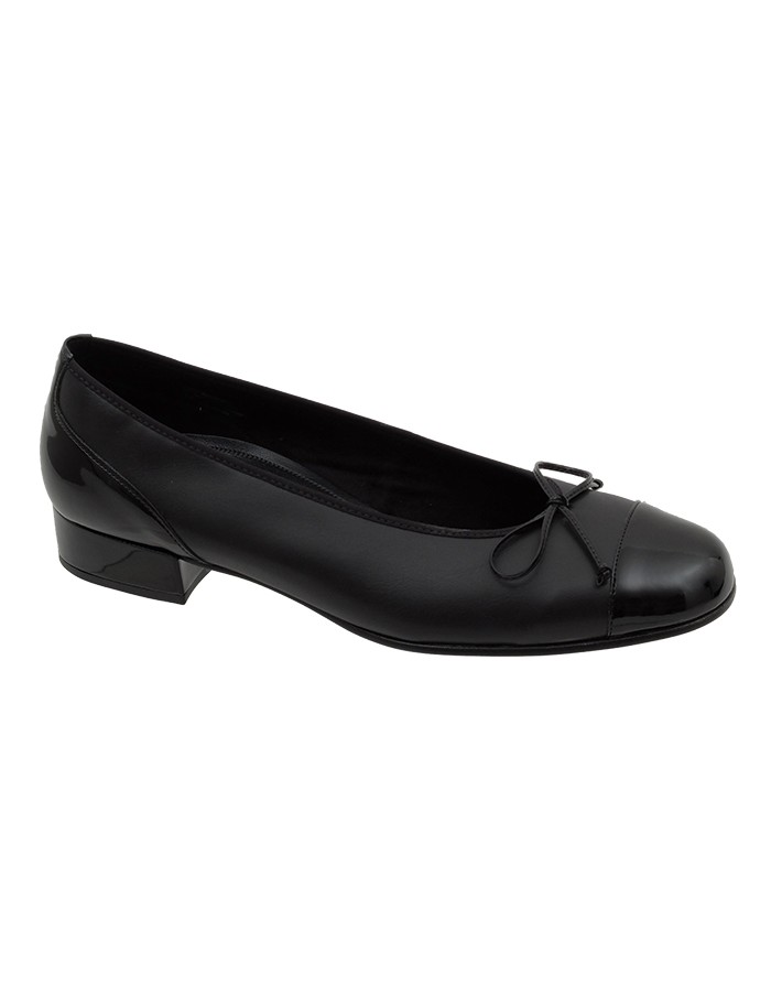 Bailarina Negra Piel-Charol Tallas Grandes 102GA
