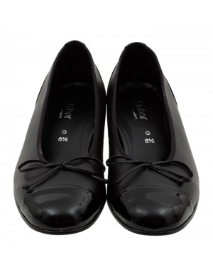 Bailarina Negra Piel-Charol Tallas Grandes 032GA