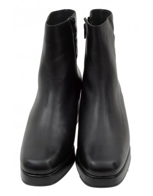 Botín Chelsea Negro Piel Tallas Grandes 5505PS