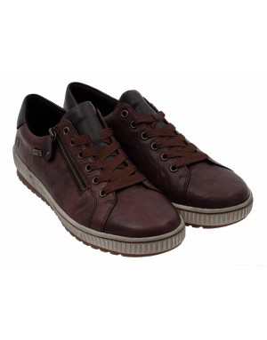 Sneakers Marrón Piel Tallas Grandes IN22RZ