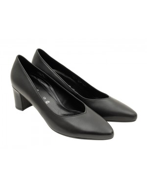 Salón Negro Piel Mujer Tallas Grandes 152GA