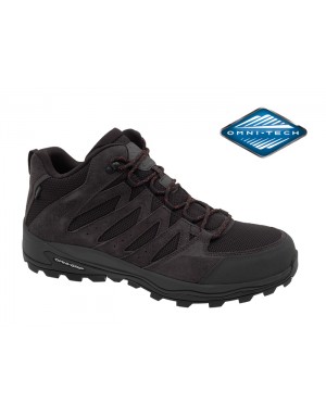 Botín Trekking Negro Ante Tallas Grandes 8711CO