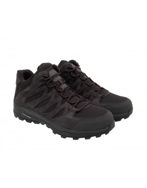 Botín Trekking Negro Ante Tallas Grandes 8711CO