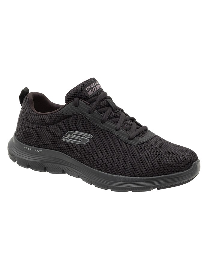 Deportivo Negro Malla Tallas Grandes SK36