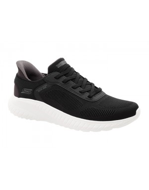 Deportivo Slip In Negro-Blanco Tallas Grandes SK11