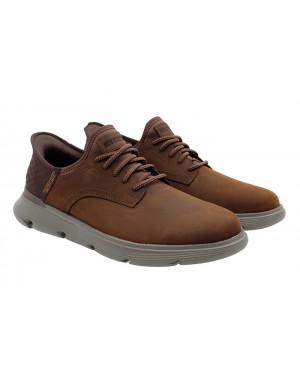 Zapato Sport Slip In Marrón Tallas Grandes SK43