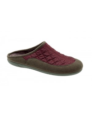 Zapatilla Abierta Burdeos Tallas Grandes 0639AL