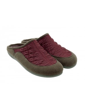 Zapatilla Abierta Burdeos Tallas Grandes 0639AL