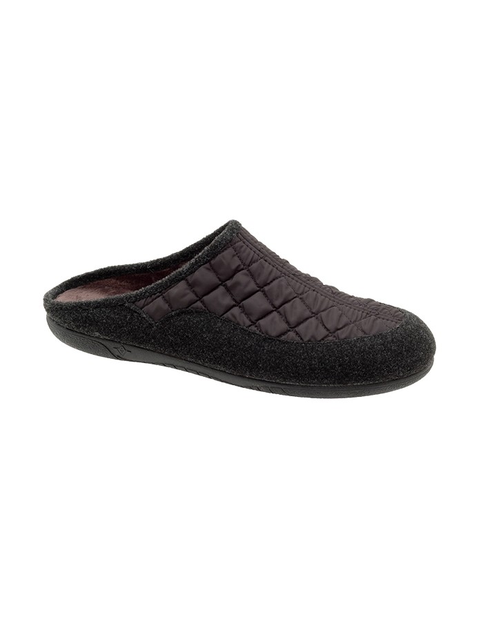Zapatilla Abierta Negra Tallas Grandes 0639AL