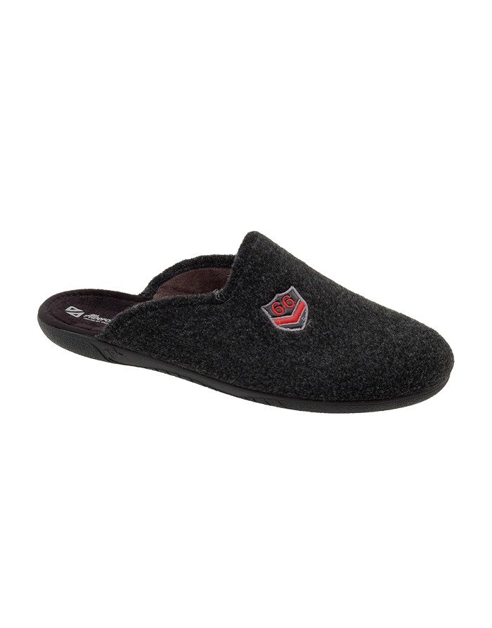 Zapatilla Abierta Negra Tallas Grandes 2216AL