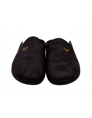 Zapatilla Abierta Negra Tallas Grandes 2066AL