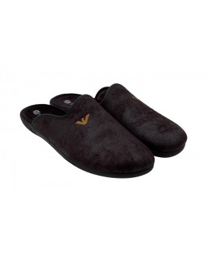 Zapatilla Abierta Negra Tallas Grandes 2066AL