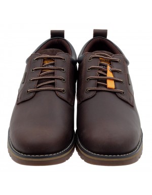 Zapato Sport Marrón Piel Tallas Grandes 53WIDO