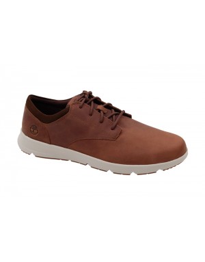 Zapato Sport Marrón Claro Piel Tallas Grandes A6/1TI
