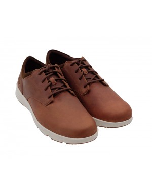 Zapato Sport Marrón Claro Piel Tallas Grandes A6/1TI