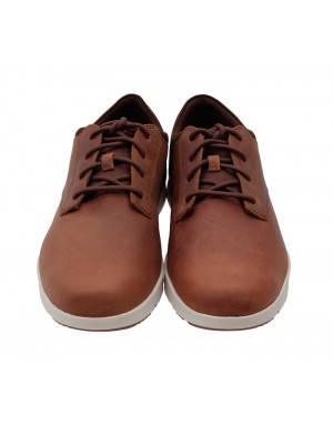 Zapato Sport Marrón Claro Piel Tallas Grandes A6/1TI