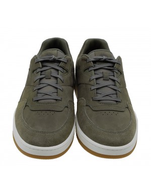 Sneaker Verde Nobuk-Ante Tallas Grandes A417TI