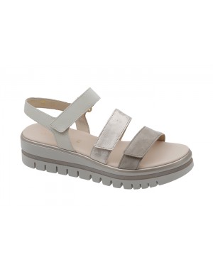 Sandalia Sport Beige-Oro Tallas Grandes 620GA