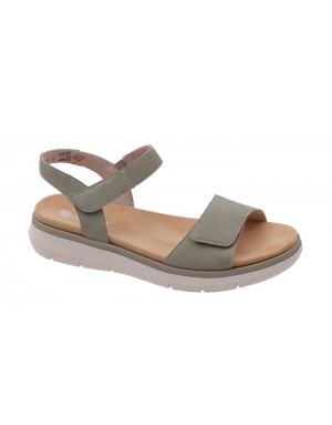 Sandalia Sport Verde Nobuk Tallas Grandes V27RZ