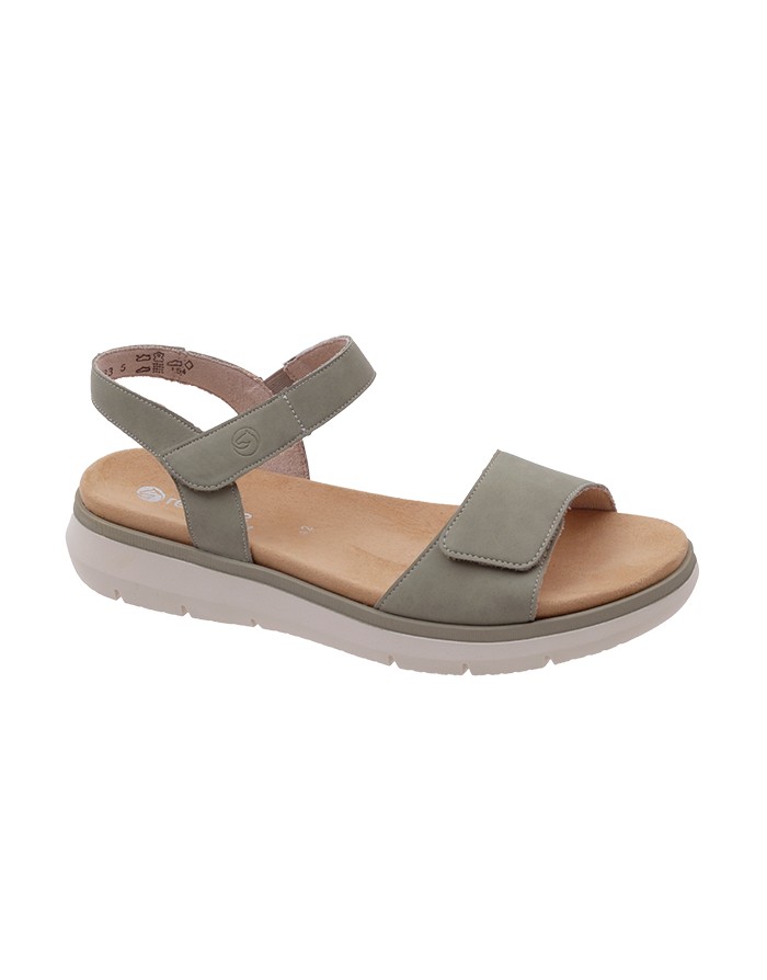 Sandalia Sport Verde Nobuk Tallas Grandes V27RZ