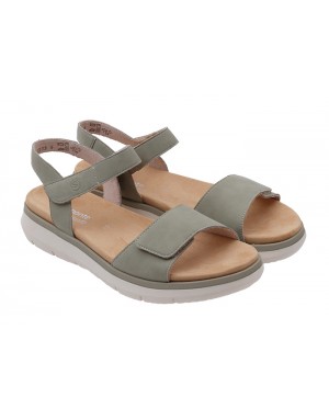 Sandalia Sport Verde Nobuk Tallas Grandes V27RZ